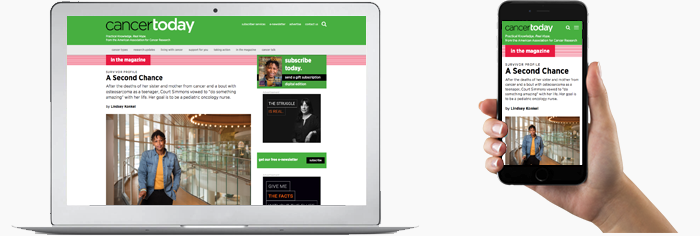 Cancer Today Magazine screenshot 2