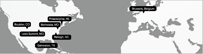 We have clients all over